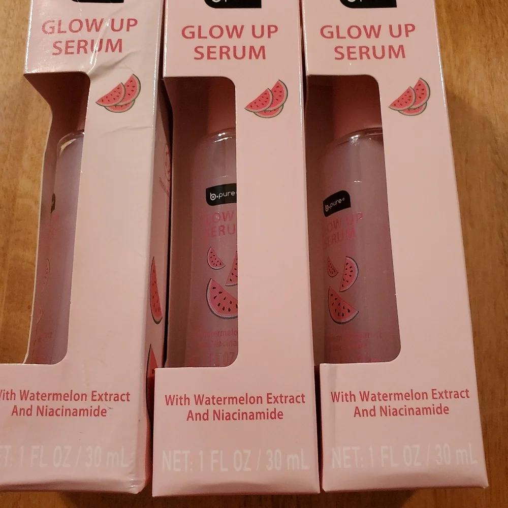 Bpure Glow Up 3 Piece Watermelon Extract Skin Serum (COMPARE TO GLOW RECIPE)